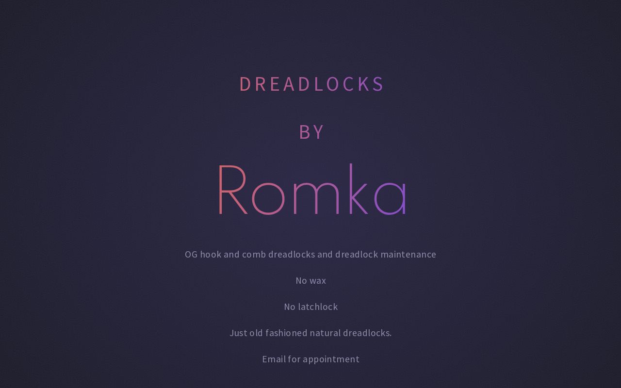 Carrd profile picture for @romka